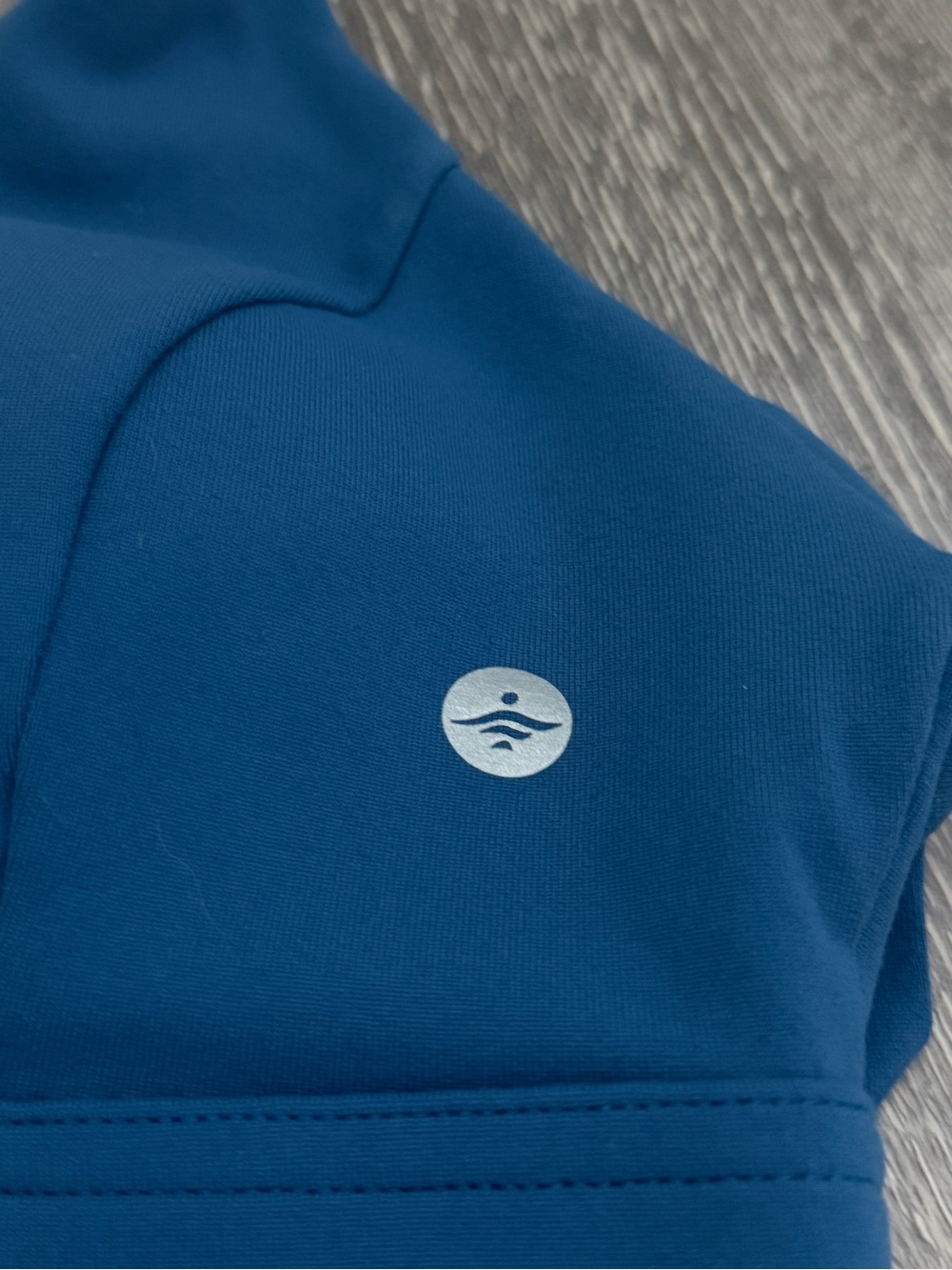 Halara Blue Racerback Sports Bra - Picture 4 of 4